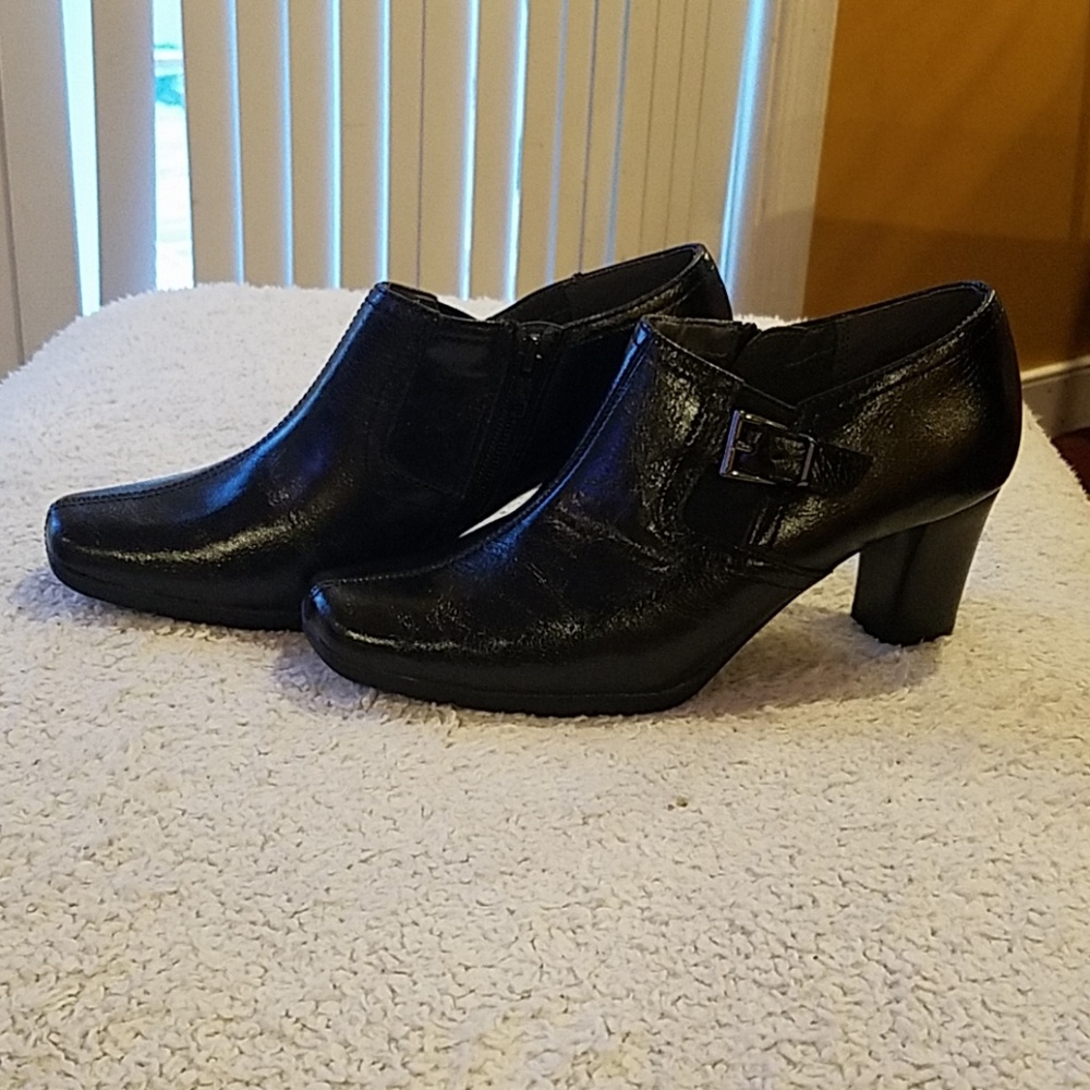 A2 By Aerosoles Black square toe Ankle Booties